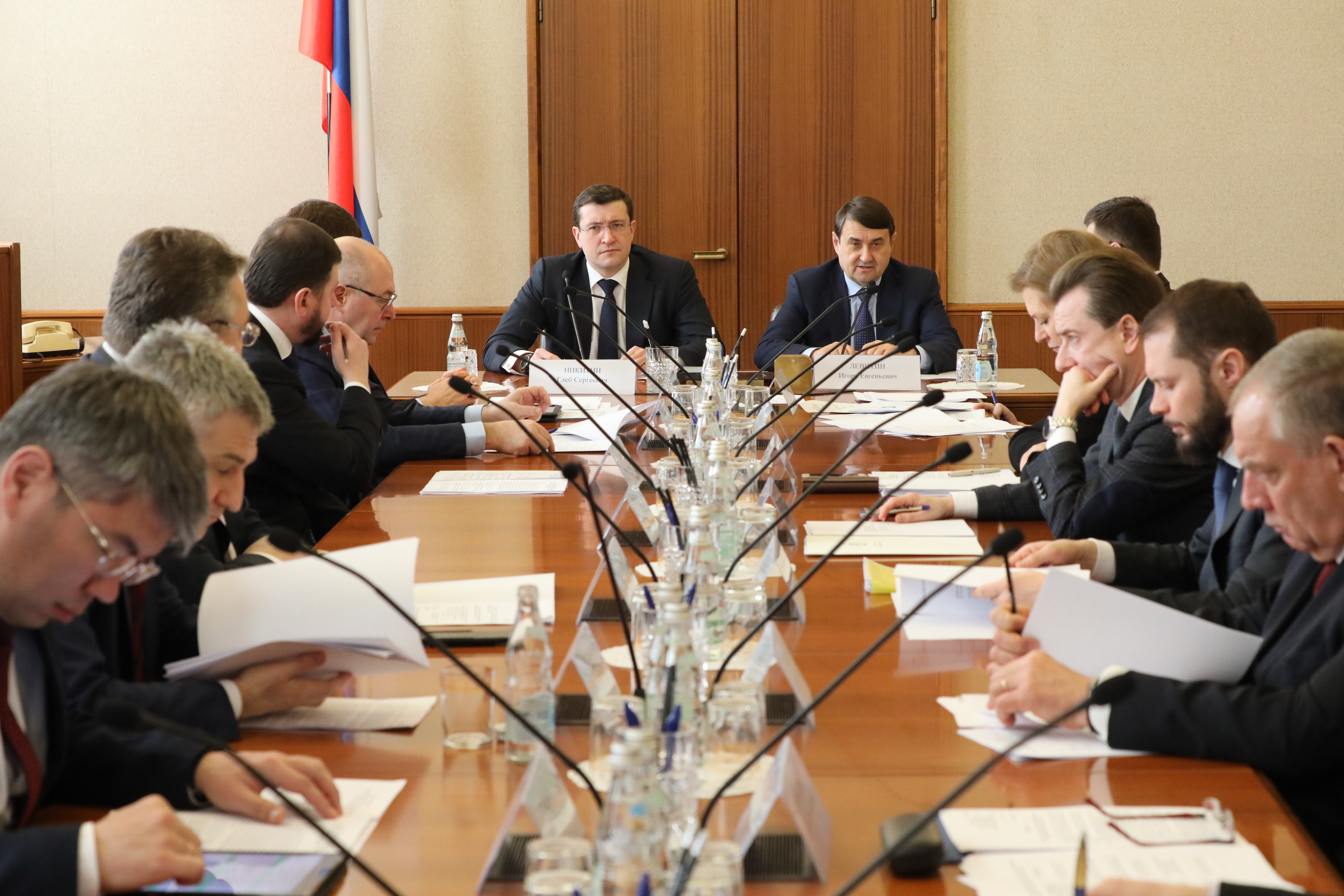 Губернатор Нижегородской области Глеб Никитин провел первое заседание рабочей группы Государственного совета РФ по направлению Экология и природные ресурсы